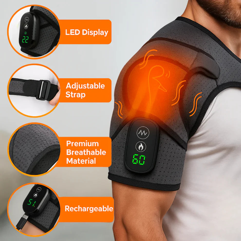 Thermal Massaging Shoulder Pad